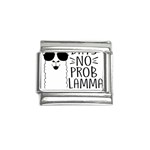 100 Days Of School T- Shirt100 Days No Prob Lamma T- Shirt Yoga Reflexion Pose T- Shirtyoga Reflexion Pose T- Shirt Italian Charm (9mm) Front