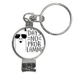 100 Days Of School T- Shirt100 Days No Prob Lamma T- Shirt Yoga Reflexion Pose T- Shirtyoga Reflexion Pose T- Shirt Nail Clippers Key Chain by hizuto