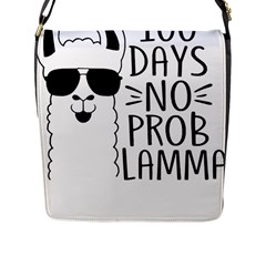 100 Days Of School T- Shirt100 Days No Prob Lamma T- Shirt Yoga Reflexion Pose T- Shirtyoga Reflexion Pose T- Shirt Flap Closure Messenger Bag (l) by hizuto