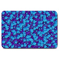 Flowers And Bloom In Perfect Lovely Harmony Large Doormat by pepitasart