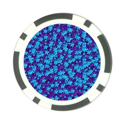 Flowers And Bloom In Perfect Lovely Harmony Poker Chip Card Guard by pepitasart