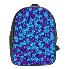 Flowers And Bloom In Perfect Lovely Harmony School Bag (xl) by pepitasart