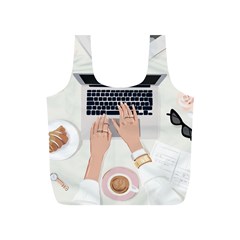 Lady Boss Full Print Recycle Bag (s) by SychEva