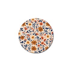 Boho Flowers Seamless Patternn Golf Ball Marker (10 Pack) by Jack14