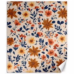 Boho Flowers Seamless Patternn Canvas 8  X 10  by Jack14