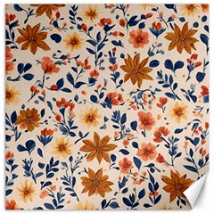 Boho Flowers Seamless Patternn Canvas 12  X 12  by Jack14