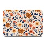 Boho Flowers Seamless Patternn Plate Mats 18 x12  Plate Mat