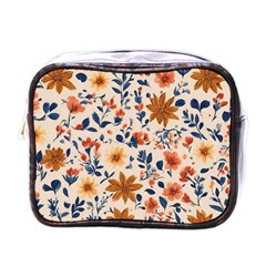 Boho Flowers Seamless Patternn Mini Toiletries Bag (one Side) by Jack14