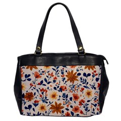 Boho Flowers Seamless Patternn Oversize Office Handbag by Jack14