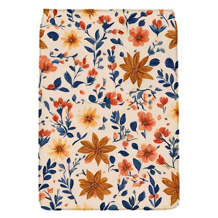 Boho Flowers Seamless Patternn Removable Flap Cover (S)