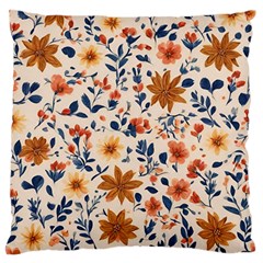 Boho Flowers Seamless Patternn Standard Premium Plush Fleece Cushion Case (one Side) by Jack14