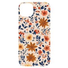 Boho Flowers Seamless Patternn Iphone 14 Plus Black Uv Print Case by Jack14