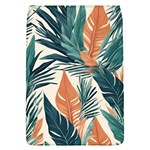 Colorful Tropical Leaf Removable Flap Cover (L) Front