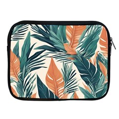 Colorful Tropical Leaf Apple Ipad 2/3/4 Zipper Cases by Jack14