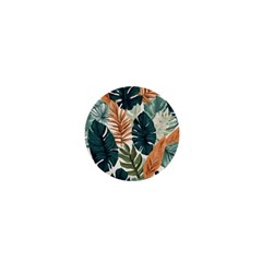 Tropical Leaf 1  Mini Buttons by Jack14