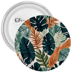 Tropical Leaf 3  Buttons