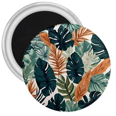 Tropical Leaf 3  Magnets by Jack14