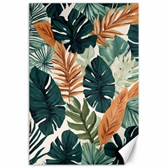 Tropical Leaf Canvas 20  X 30  by Jack14