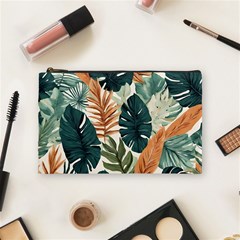 Tropical Leaf Cosmetic Bag (medium) by Jack14