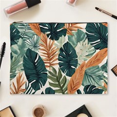 Tropical Leaf Cosmetic Bag (xl) by Jack14