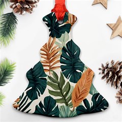 Tropical Leaf Ornament (christmas Tree)  by Jack14