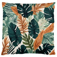 Tropical Leaf Large Cushion Case (two Sides) by Jack14