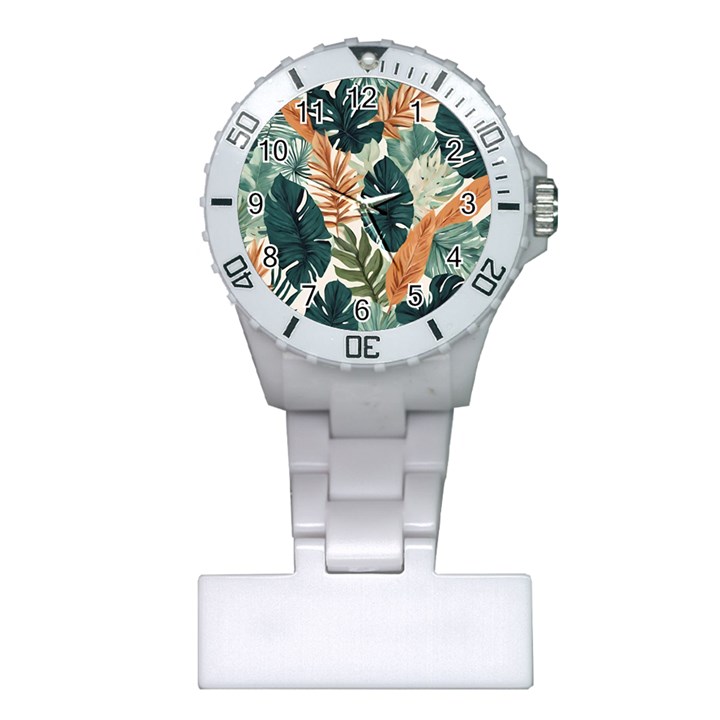 Tropical Leaf Plastic Nurses Watch