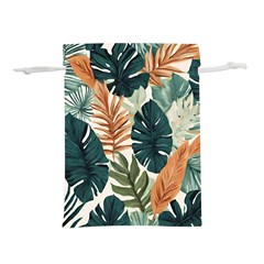 Tropical Leaf Lightweight Drawstring Pouch (m) by Jack14