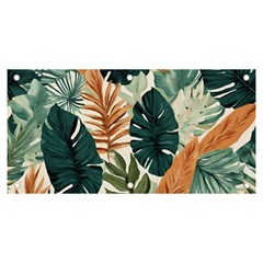 Tropical Leaf Banner And Sign 6  X 3  by Jack14