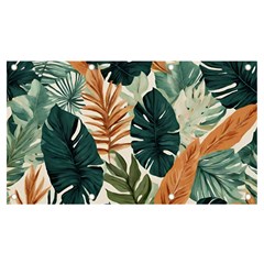 Tropical Leaf Banner And Sign 7  X 4  by Jack14