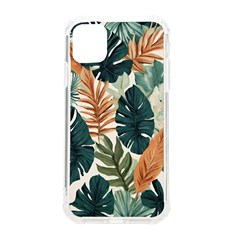 Tropical Leaf Iphone 11 Tpu Uv Print Case by Jack14