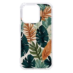 Tropical Leaf Iphone 14 Pro Tpu Uv Print Case by Jack14