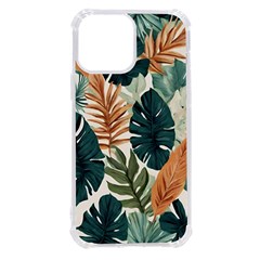 Tropical Leaf Iphone 13 Pro Max Tpu Uv Print Case by Jack14