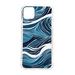 Abstract Blue Ocean Wave Iphone 11 Pro Max 6 5 Inch Tpu Uv Print Case by Jack14