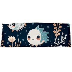 Fish Pattern Body Pillow Case Dakimakura (two Sides) by Valentinaart