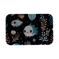 Fish Pattern Open Lid Metal Box (silver)   by Valentinaart