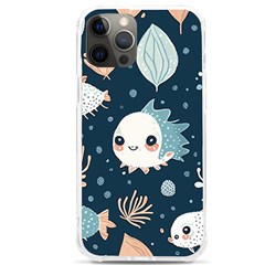 Fish Pattern Iphone 12 Pro Max Tpu Uv Print Case by Valentinaart