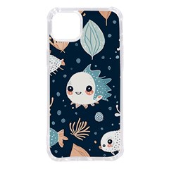 Fish Pattern Iphone 14 Plus Tpu Uv Print Case