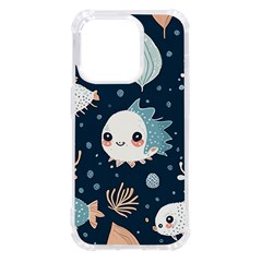 Fish Pattern Iphone 14 Pro Tpu Uv Print Case