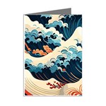 Wave pattern Mini Greeting Cards (Pkg of 8) Right