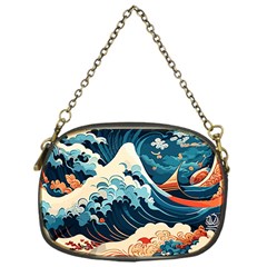 Wave Pattern Chain Purse (one Side) by Valentinaart