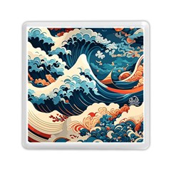 Wave Pattern Memory Card Reader (square) by Valentinaart