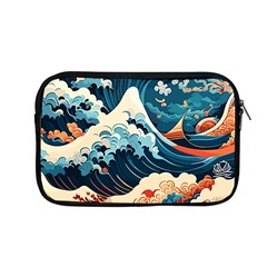 Wave Pattern Apple Macbook Pro 13  Zipper Case by Valentinaart