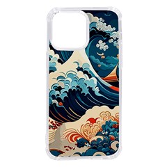 Wave Pattern Iphone 14 Pro Max Tpu Uv Print Case