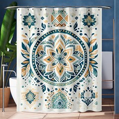 Boho Pattern Shower Curtain 60  X 72  (medium)  by Valentinaart