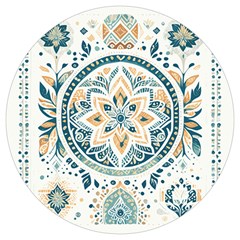 Boho Pattern Round Trivet by Valentinaart