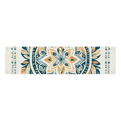 Boho Pattern Banner And Sign 4  X 1  by Valentinaart