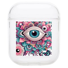 Eyes Pattern Airpods 1/2 Case by Valentinaart