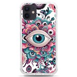 Eyes pattern iPhone 12 mini TPU UV Print Case	 Front