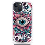 Eyes pattern iPhone 13 mini TPU UV Print Case Front